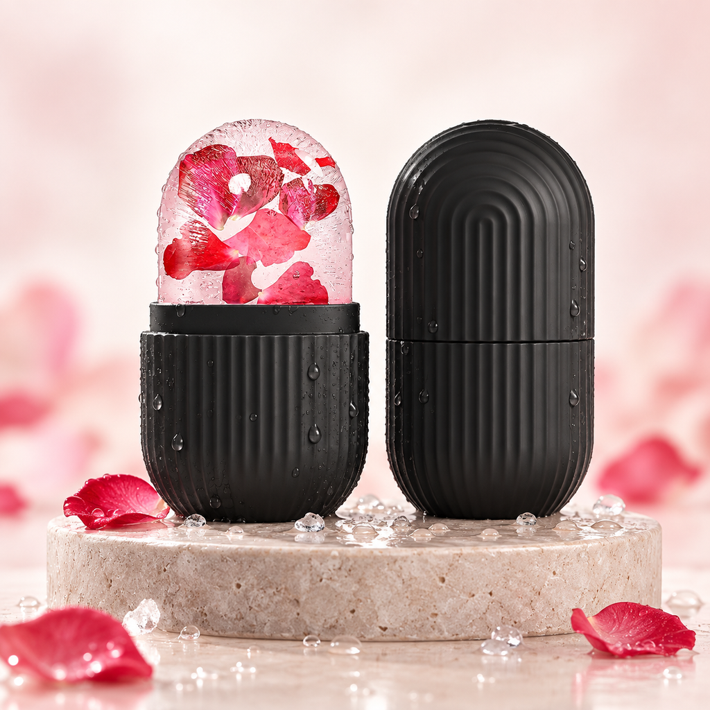 ELYVARA IceGlow Face Roller - Reduce Puffiness & Swelling | Refillable